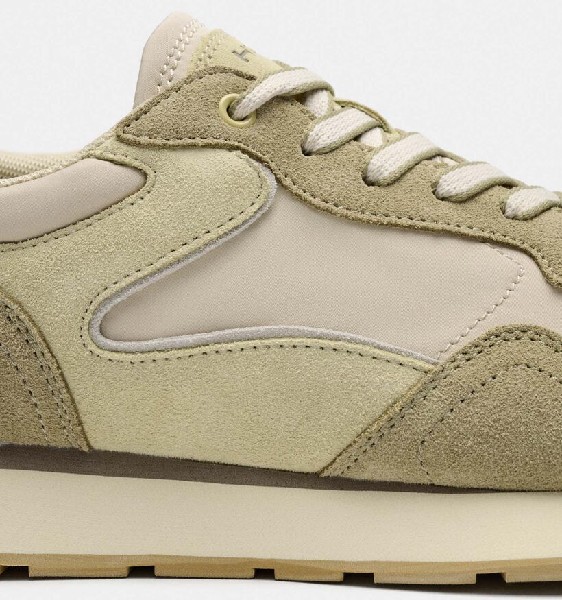 HOFF City Lichtgroene Veterschoenen voor heren (367327) - geschikt voor steunzolen