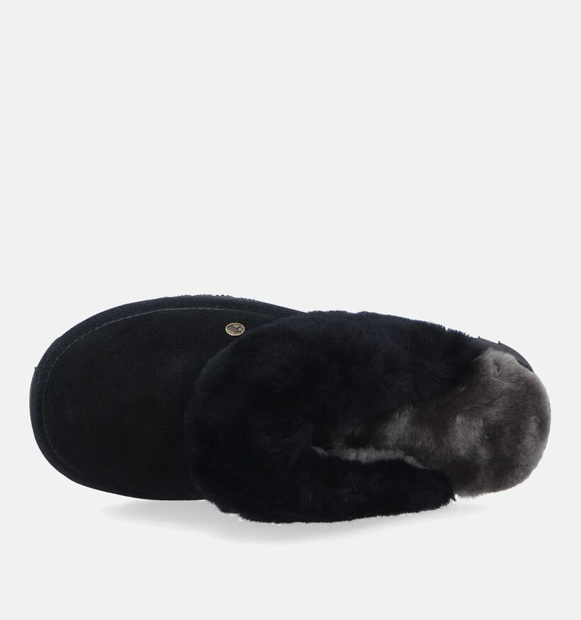 Warmbat Flurry Pantoufles en laine en Cognac pour femmes (329908)