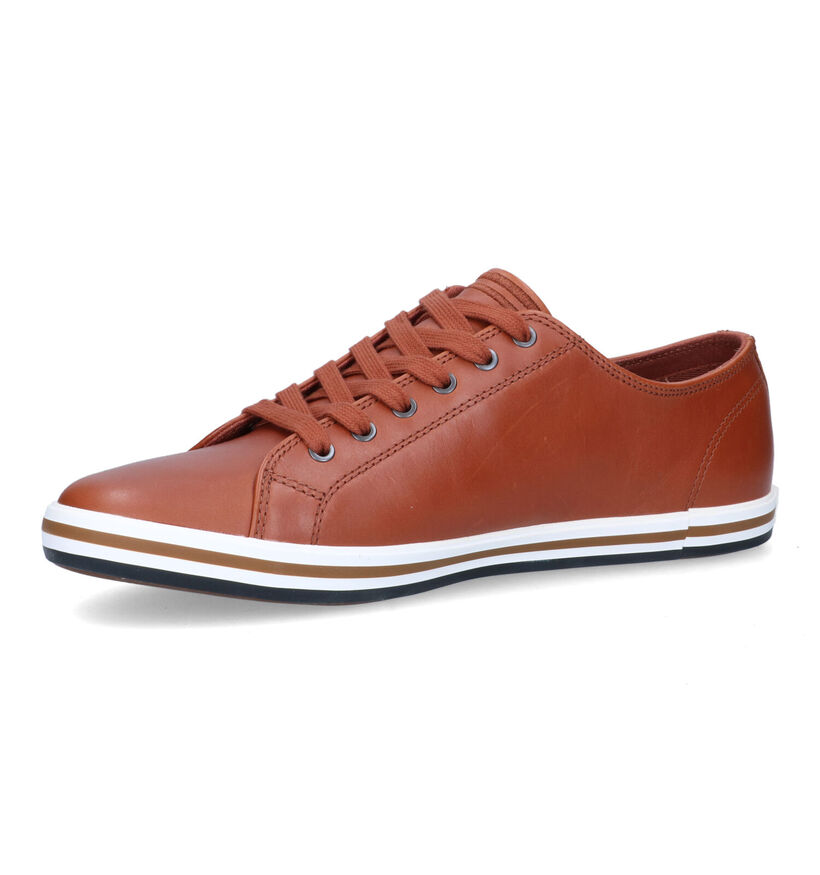 Fred Perry Kingston Chaussures à lacets en Cognac pour hommes (321977)