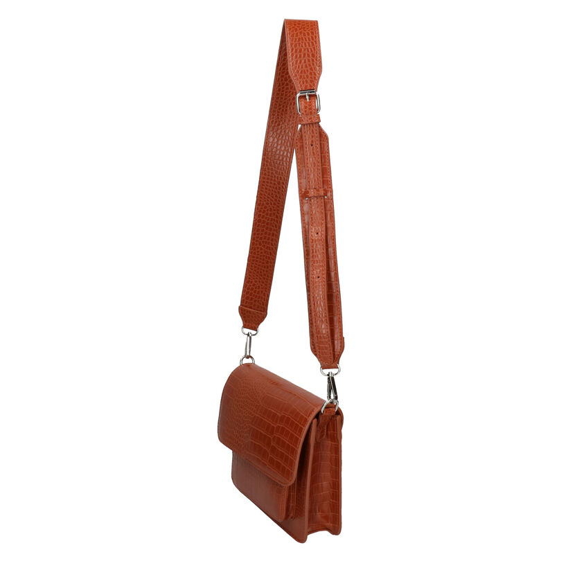 Hvisk Cayman Pocket Vegan Bruine Crossbody Tas voor dames (312283)