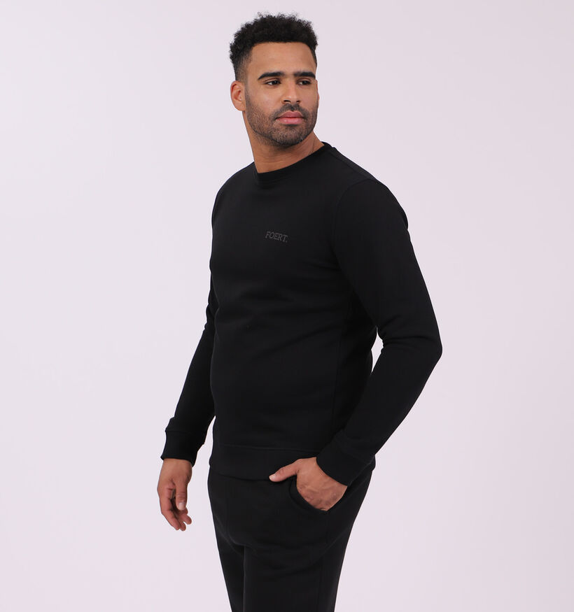 Foert Sweatshirt Unisex en Noir (310917)