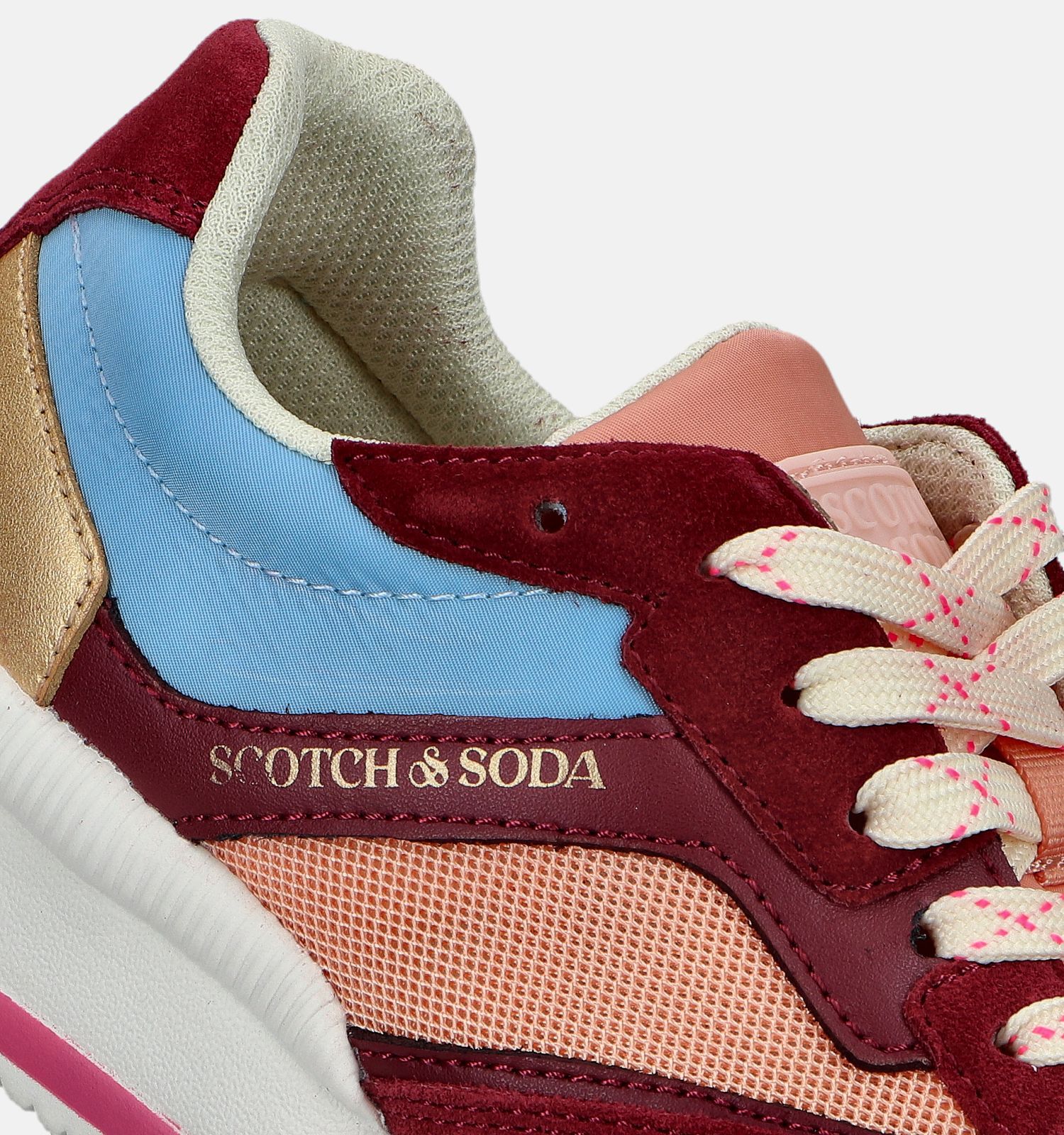 Groene scotch & soda lage sneakers vivi online