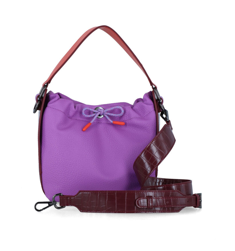 Hvisk League Small Vegan Sac à main en Violet pour femmes (318523)