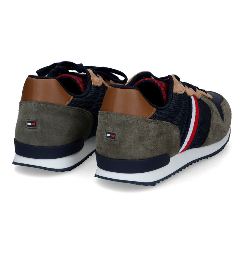Tommy Hilfiger Iconic Kaki Sneakers voor heren (314274)