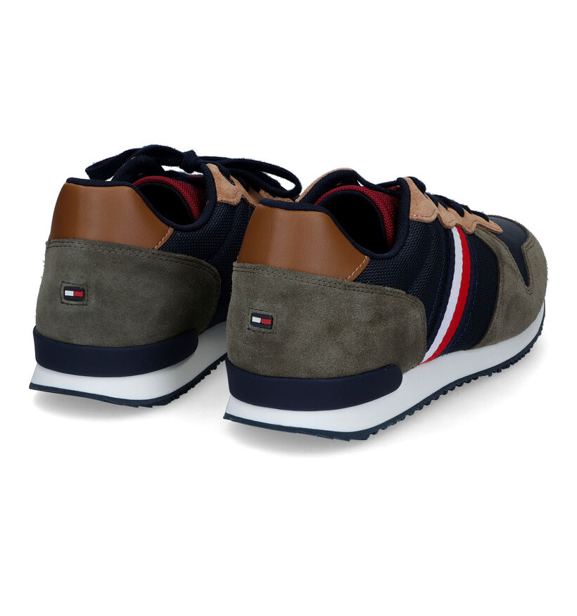 Tommy Hilfiger Iconic Baskets en Kaki pour hommes (314274)