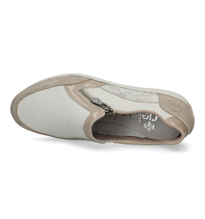 Rieker Beige Instappers in kunstleer (320229)