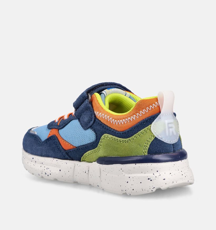 FR by Romagnoli Baskets basses en Bleu pour gar&ccedil;ons (378589) - pour semelles orthop&eacute;diques