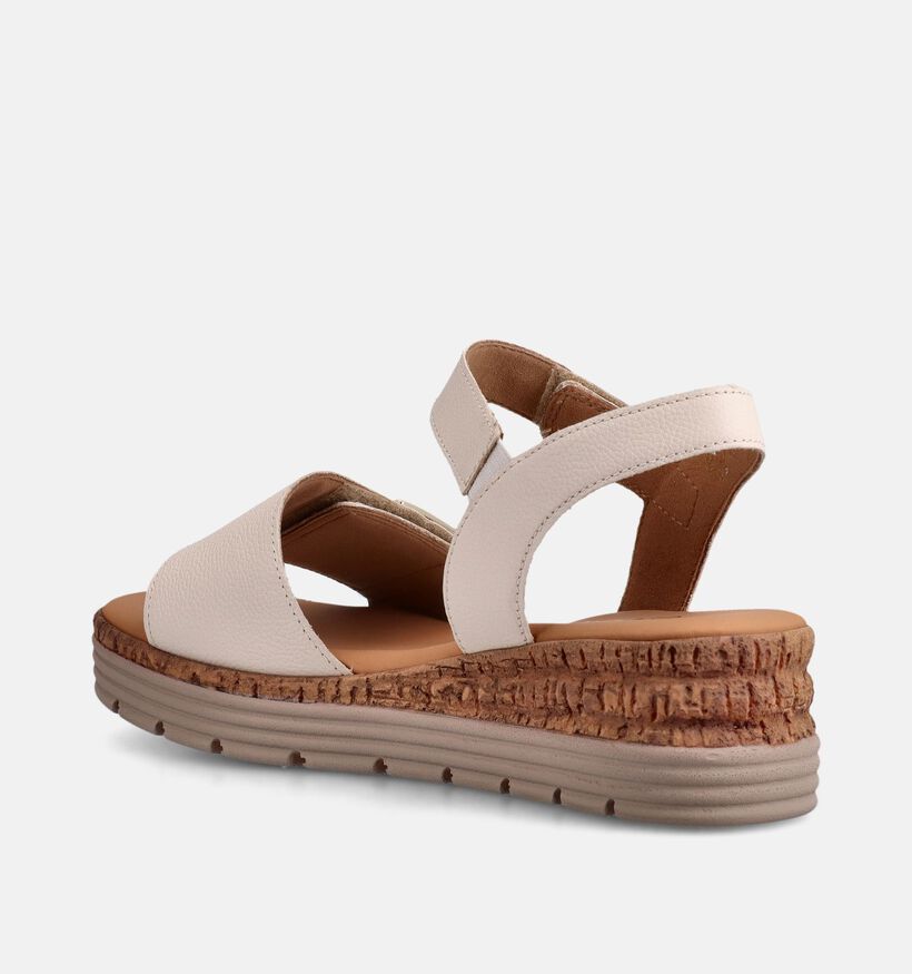 Gabor Ecru Sandalen voor dames (371122)