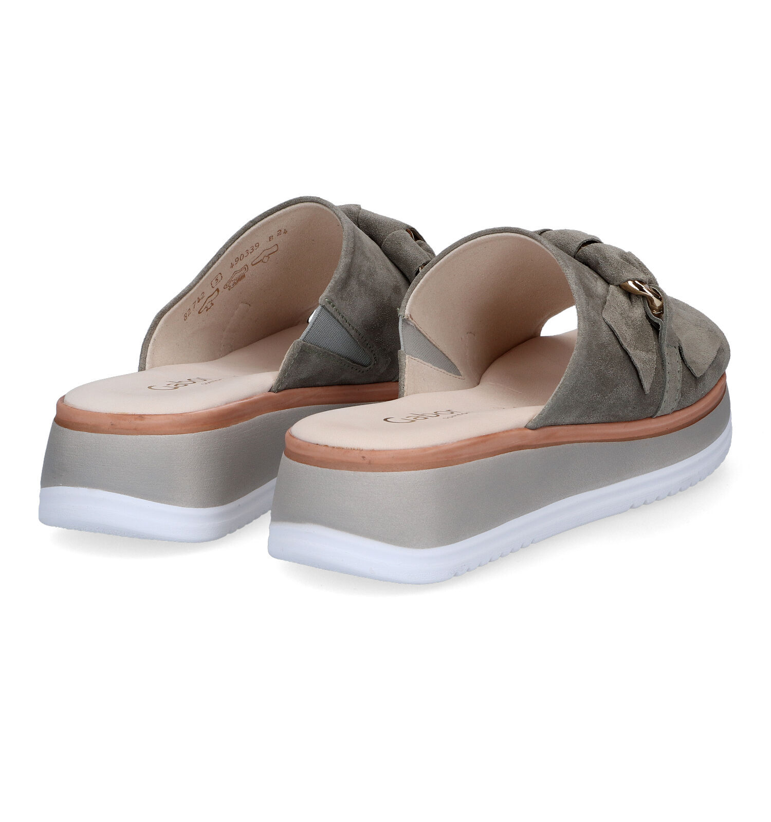Gabor Kaki Muiltjes Dames Slippers Online op TORFS.BE