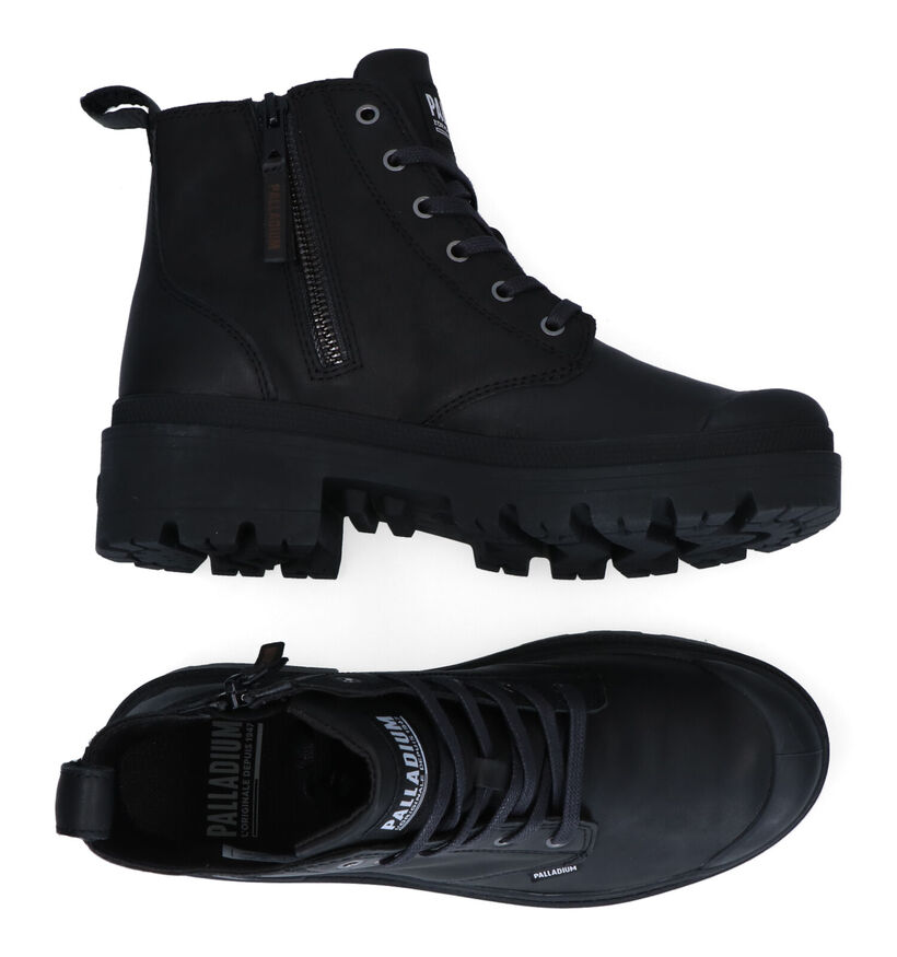 Palladium Pallabase Bottines en Noir pour femmes (294993)