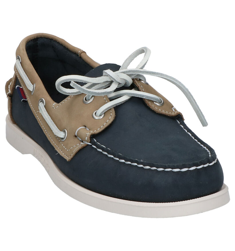 Sebago Dockside Portland Spinnaker Blauwe Bootschoenen voor heren (336835)