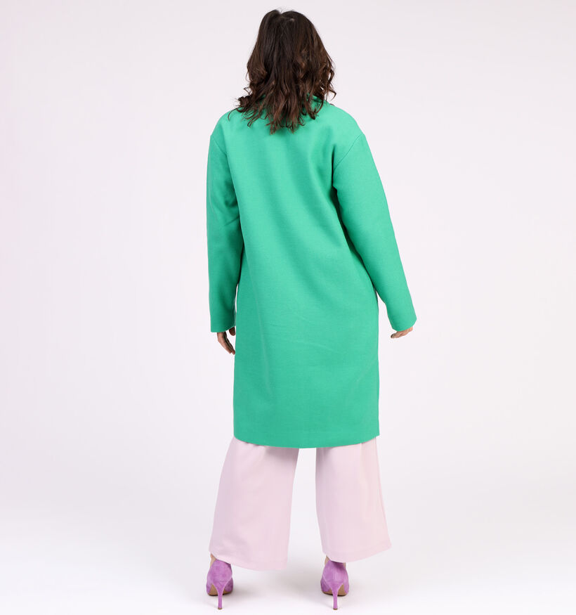 Pieces Alice Manteau en Vert (313410)