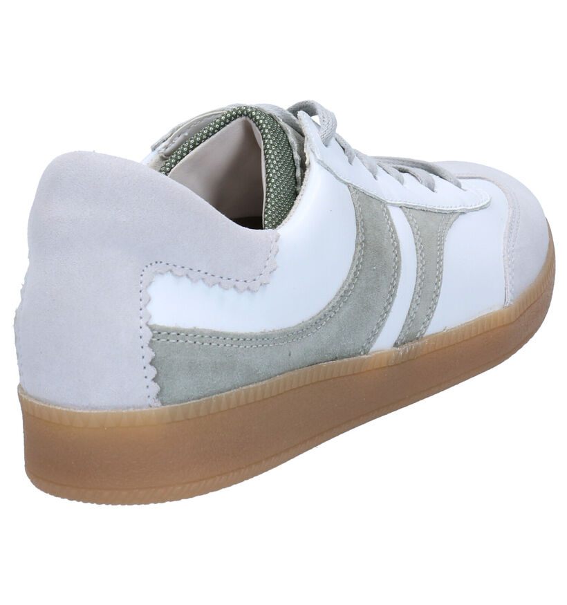 Gabor OptiFit Chaussures à lacets en Blanc en cuir (271762)