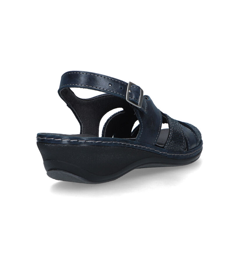 Hush Puppies Rhodes Beige Sandalen voor steunzolen voor dames (357588) - geschikt voor steunzolen