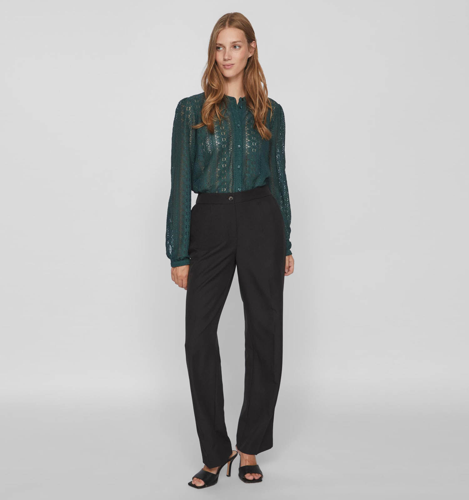 Groene kanten top top