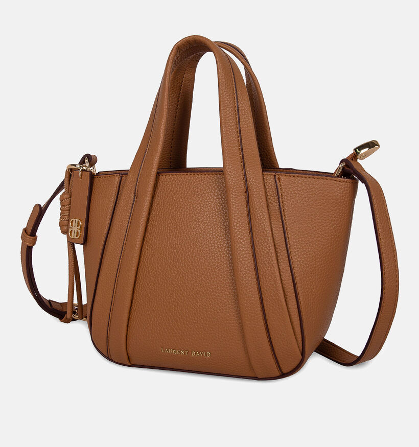 Laurent David Cognac Handtas voor dames (374007)