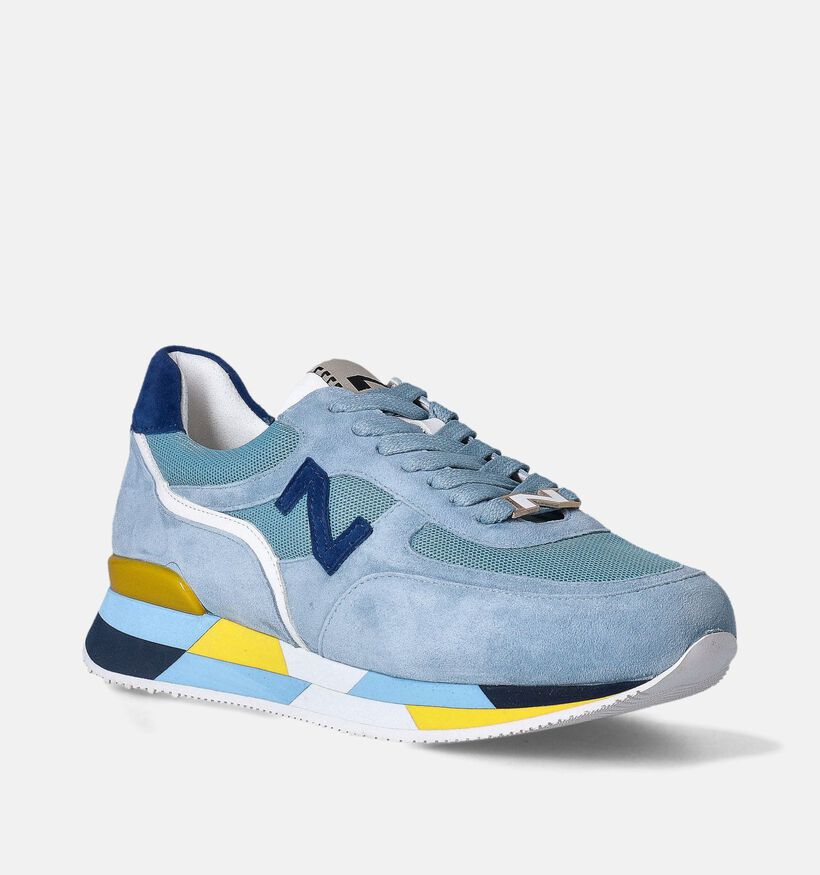 Nathan-Baume Sneakers Blauw voor dames (356275) - geschikt voor steunzolen