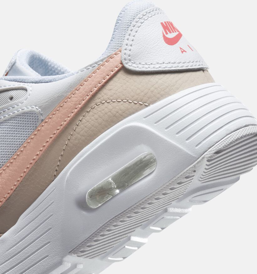 Nike Air Max SC 2 Witte Sneakers voor jongens, meisjes (350505)