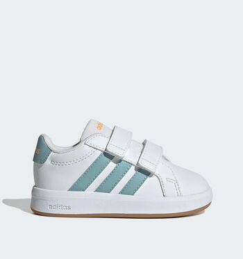 adidas Grand Court Low Baskets ftwr white/mint ton/lucid tangerine/ftwr white/ Lucid Ray Blue/ Aurora Onix/ftwr white/team royal blue/better scarlet