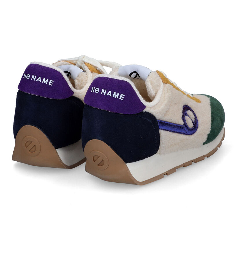 No Name City Run Jogger Baskets en Vert pour femmes (316092) - pour semelles orthopédiques