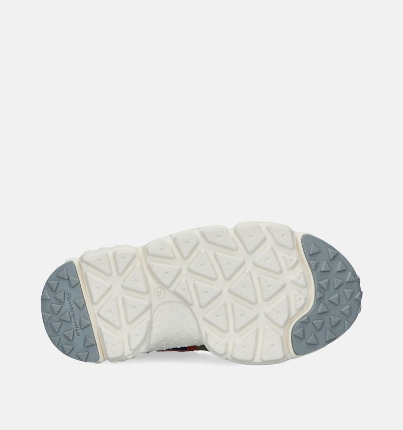 Naturino x Flower Mountain Yamano 3 Chaussures à lacets en Bleu pour garçons (349000) - pour semelles orthopédiques