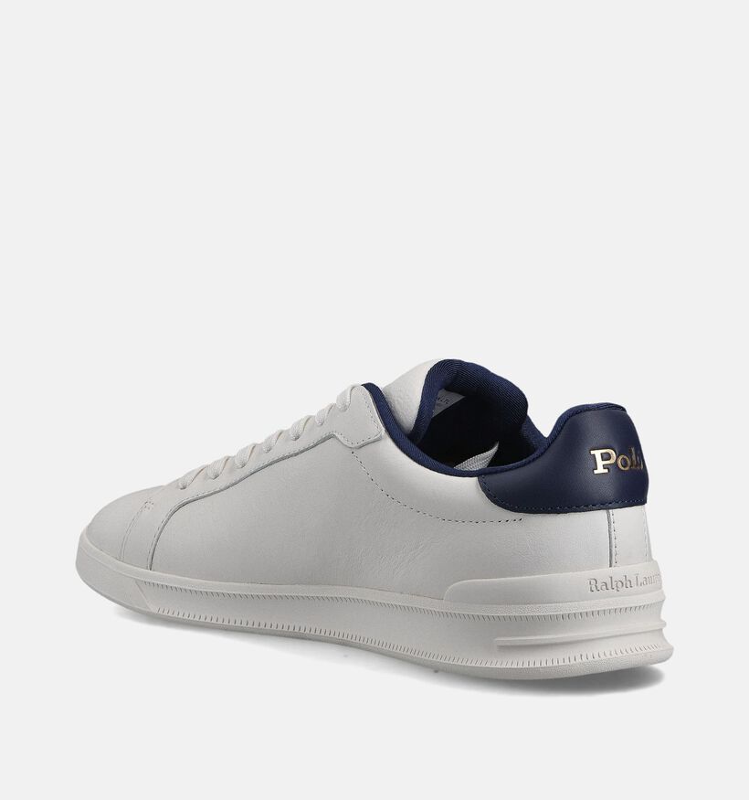 Polo Ralph Lauren HRT Court II Chaussures à lacets en Blanc pour hommes (360755)