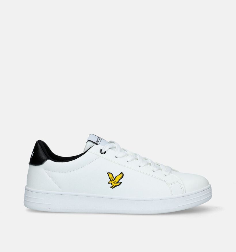 Lyle & Scott Elgin BSC Witte Veterschoenen voor heren (337698) - geschikt voor steunzolen