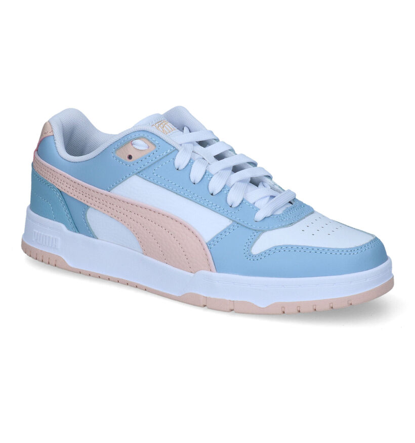 Puma RBD Game Low Beige Sneakers in kunstleer (318643)
