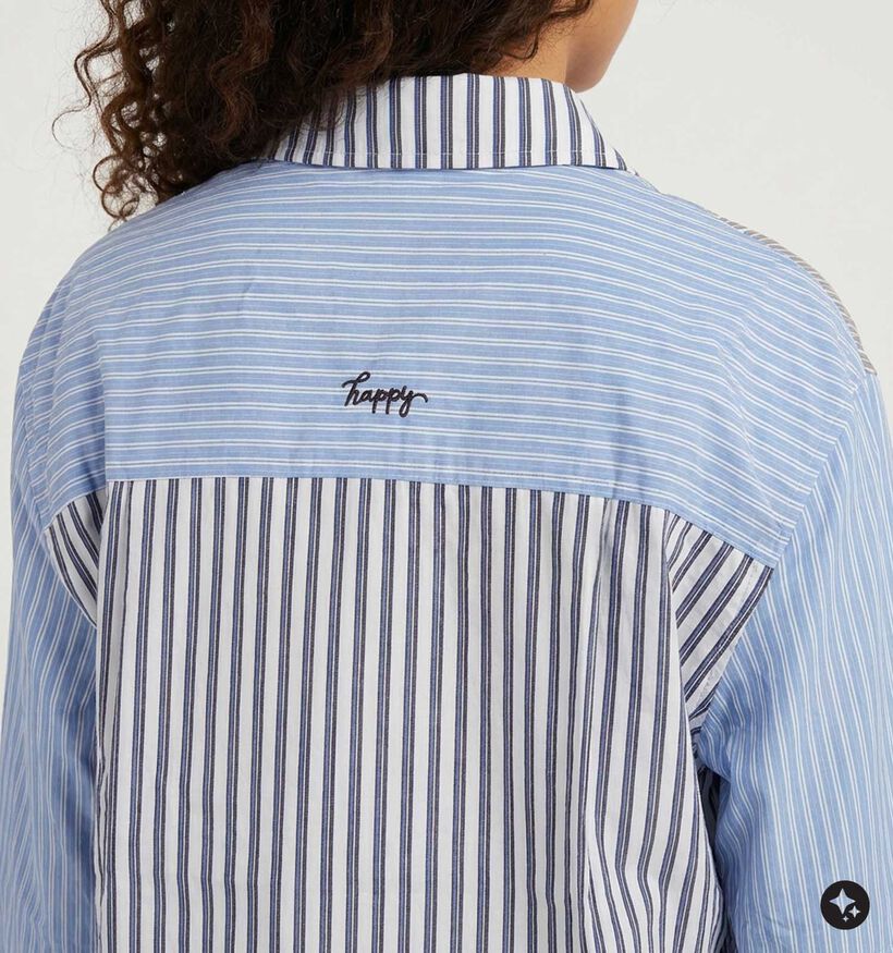 The Shirt Project Blauwe/Grijze Hemd voor dames (381898)
