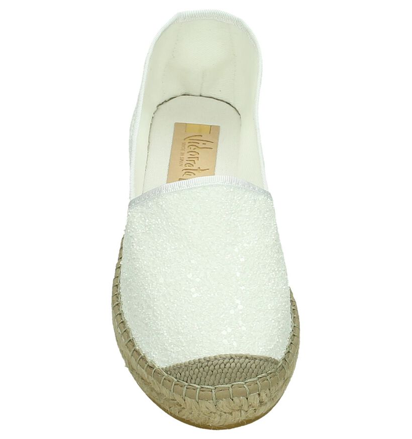 Witte Espadrilles Vidorreta met Glitters, , pdp