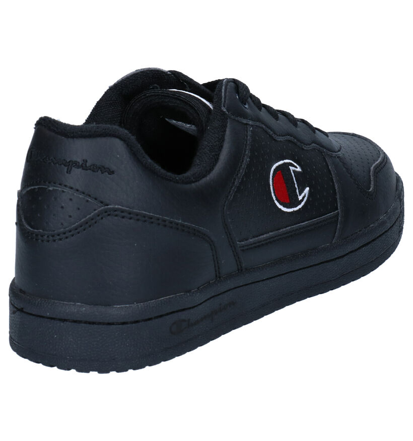 Champion Chicago Low Baskets en Noir en simili cuir (294588)