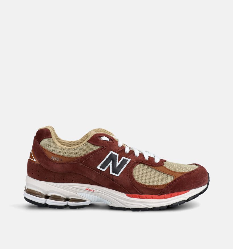 New Balance 2002 Baskets en Marron pour hommes (375120) - pour semelles orthop&eacute;diques