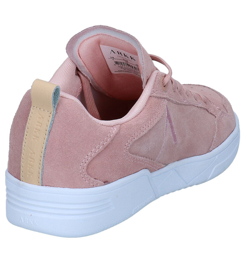 ARKK Baskets basses en Rosé en daim (292639)