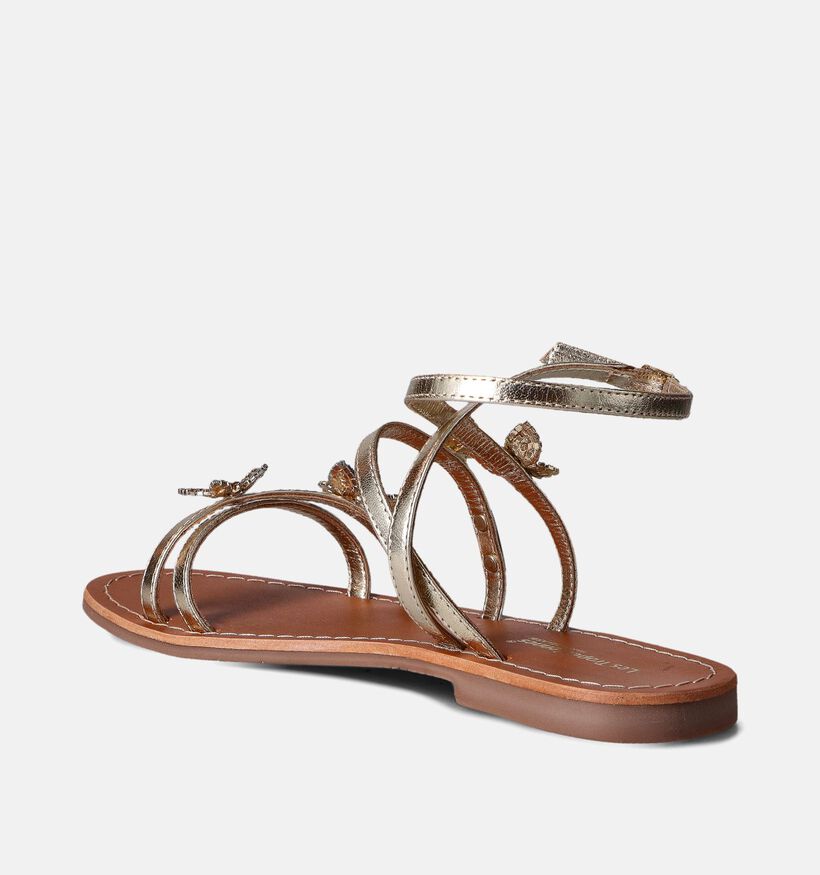 Les Tropeziennes Orel Gouden Sandalen voor dames (356831)