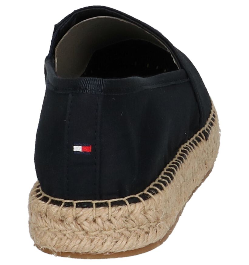 Tommy Hilfiger Espadrilles en Bleu foncé en textile (212216)