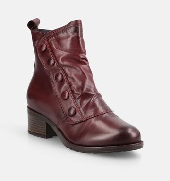 Miz Mooz High Bottines Bleu/Bordeaux
