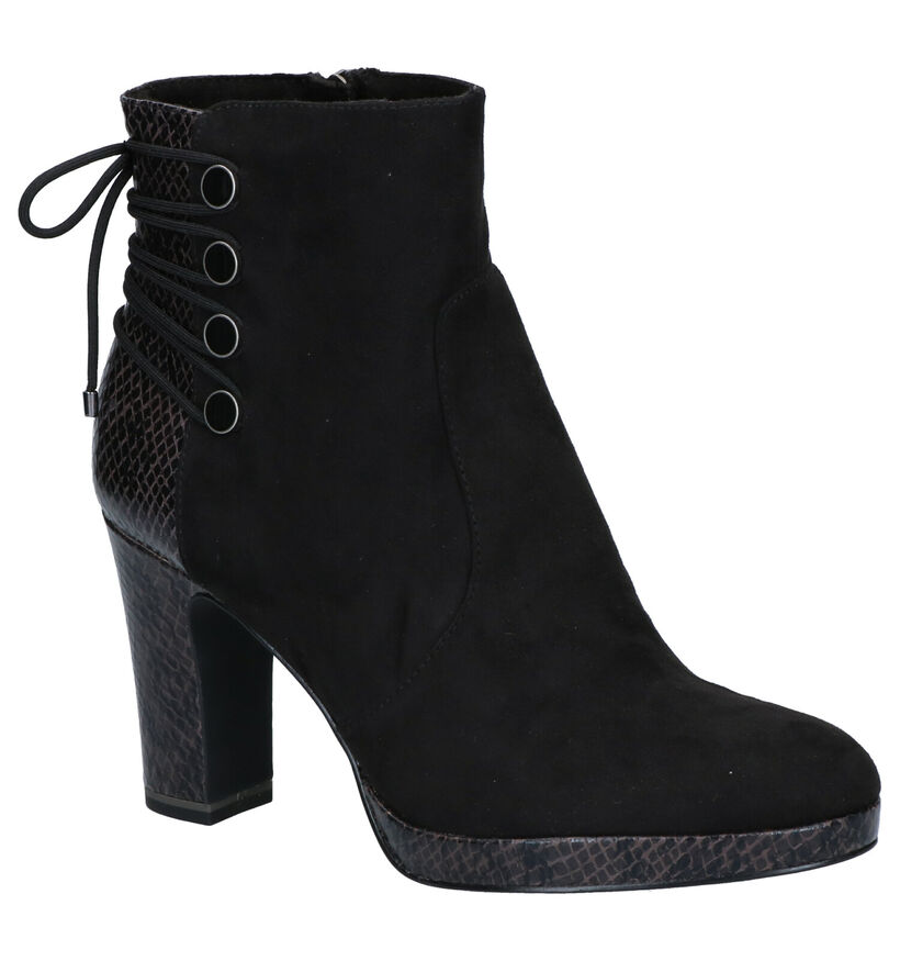 Tamaris ANTIshokk Bottillons en Noir en simili cuir (257210)