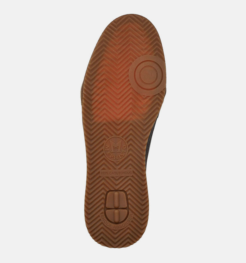 Mephisto Endrik Nevada Chaussures plates en Marron pour hommes (378986) - pour semelles orthop&eacute;diques