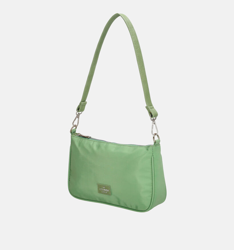 Charm London Groene Crossbody tas voor dames (358970)