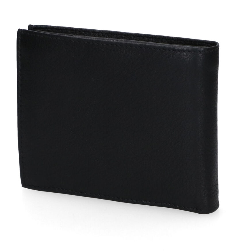 Euro-Leather Portefeuilles en Noir en cuir (310412)