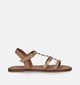 Inuovo Sandales plates en Marron pour femmes (341530)