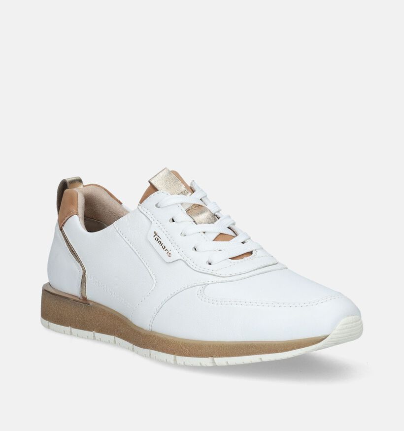 Tamaris Witte Sneakers voor dames (335957) - geschikt voor steunzolen