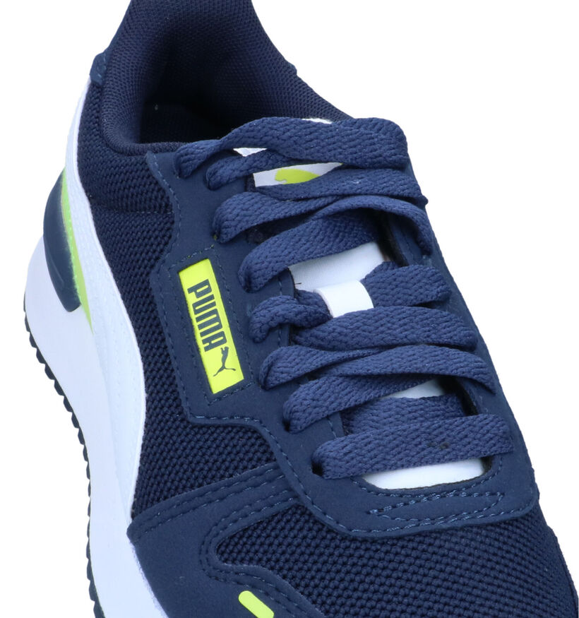 Puma R78 Blauwe Sneakers voor meisjes, jongens (318751) - geschikt voor steunzolen