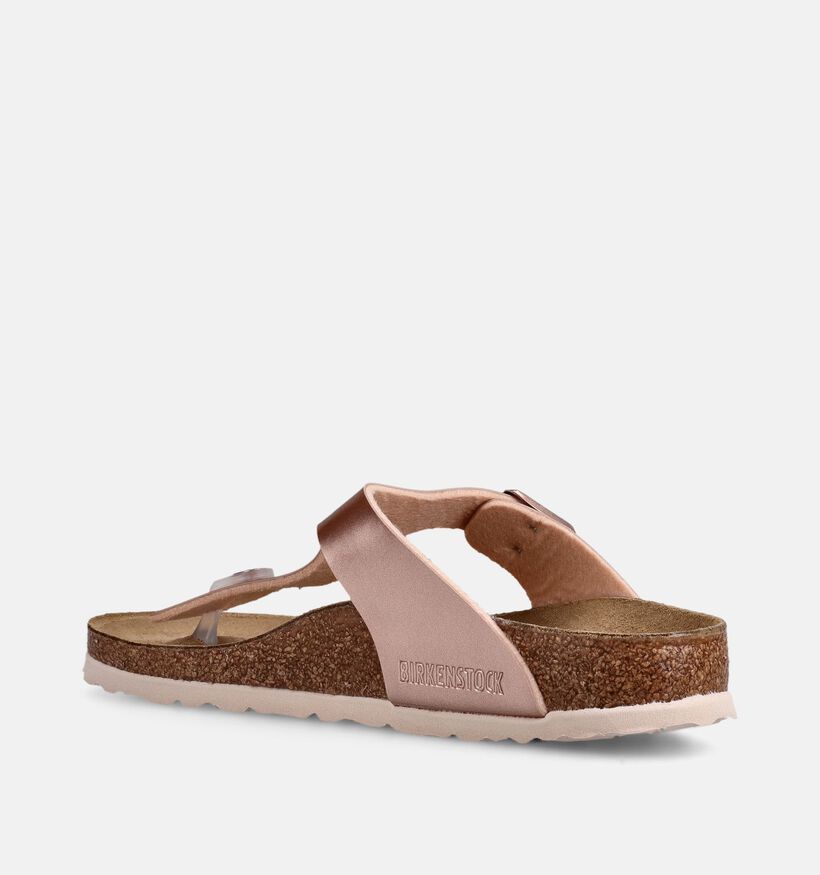 Birkenstock Gizeh Rose Gold Teenslippers voor meisjes (368282)