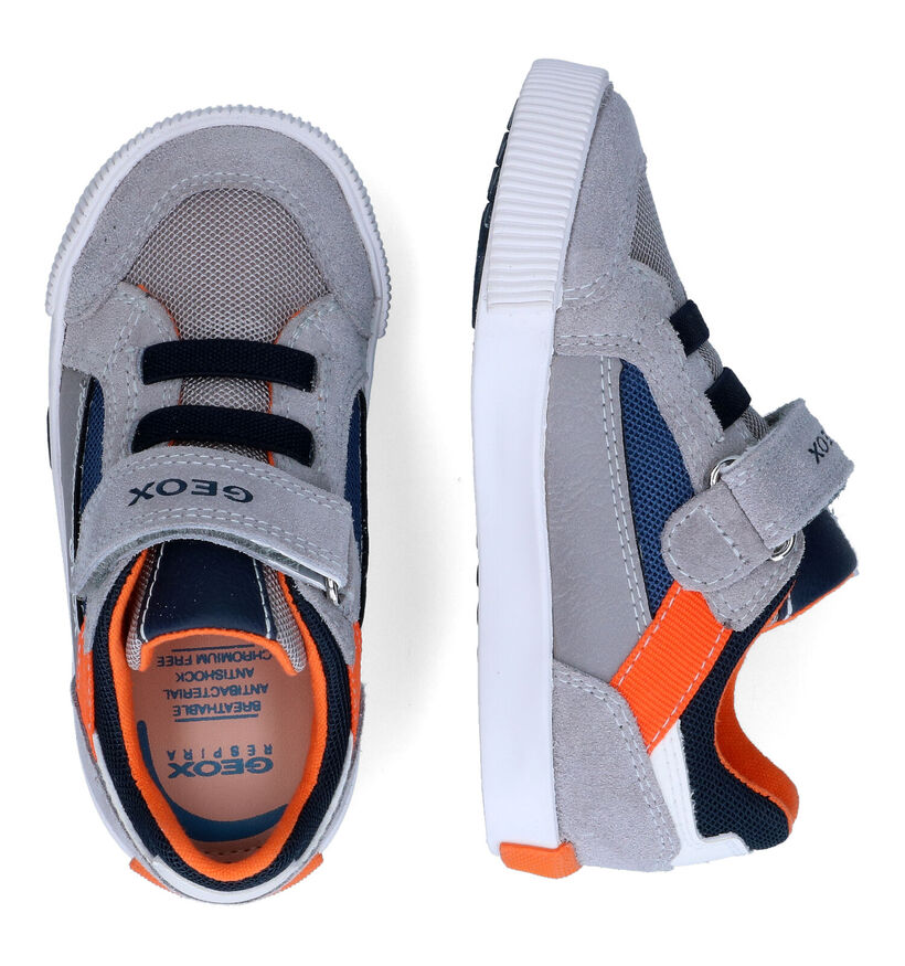 Geox Kilwi Grijze Sneakers in daim (303783)