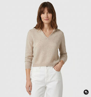 comma Truien Beige