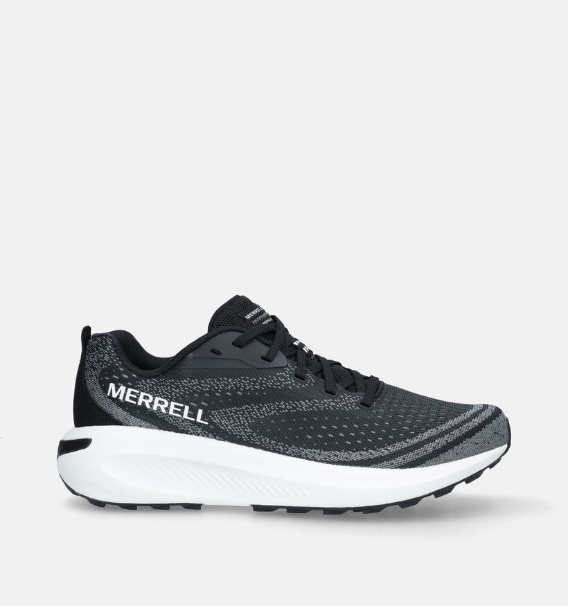 Merrell Morphlite Zwarte Wandelschoenen voor heren (341911) - geschikt voor steunzolen