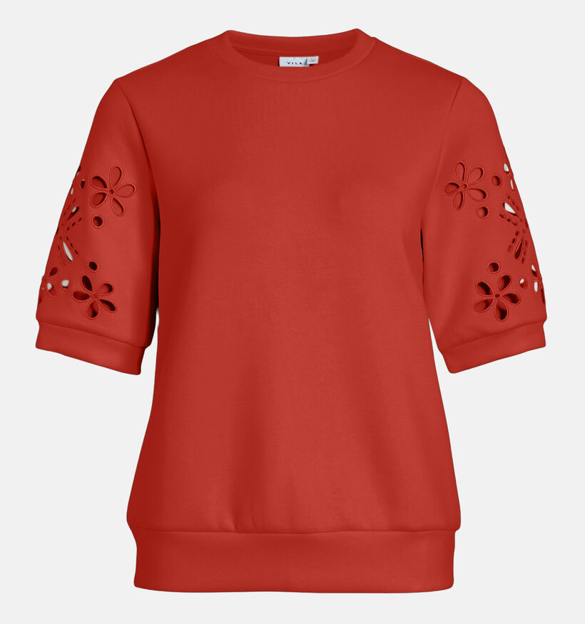 Vila Sweatshirts en Rouge pour femmes (361398)
