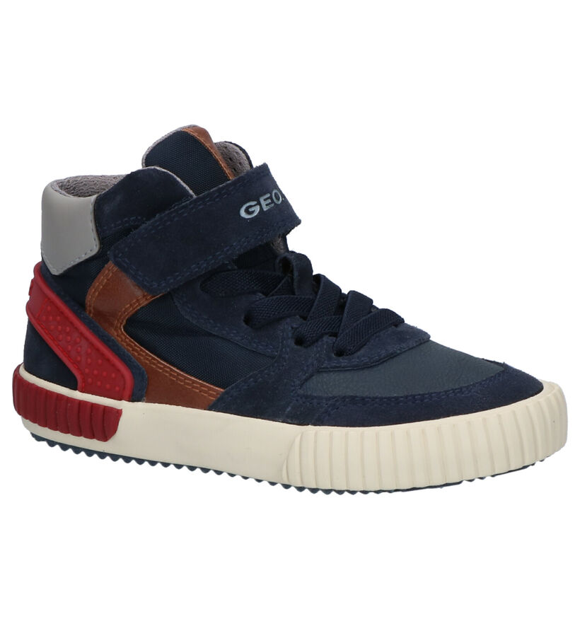 Geox Chaussures hautes en Bleu en daim (254532)