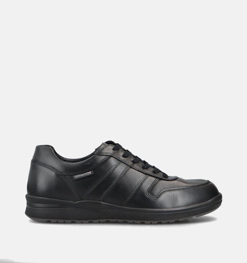 Mephisto Vito Randy Chaussures plates en Noir pour hommes (362723) - pour semelles orthopédiques